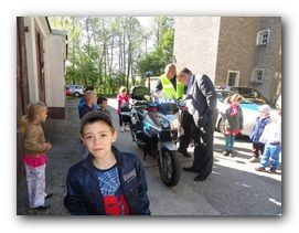 Wizyta na komendzie policji w Krapkowicach