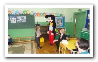 Myszka Miki w przedszkolu