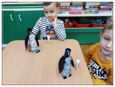 Krasnoludki - wesołe pingwinki
